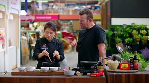 3.2K views · 54 reactions | Karen Chan brings you a wholesome and surprisingly sumptuous Korean vegetarian special on My Market Kitchen, hosted by Chef Ben O'Donoghue. Check it out! Recipe link here: https://bit.ly/2TK6CW5 | Asian Inspirations | Facebook