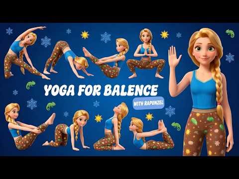 Balance Yoga for Kids with Elsa | Yoga For Flexibility | Exercise For Kids | Yoga For Health