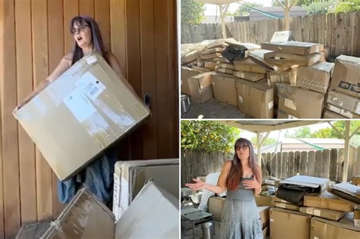 Hundreds of huge Amazon packages arrive at Calif. woman’s doorstep for over a year after Chinese seller lists her home as return address