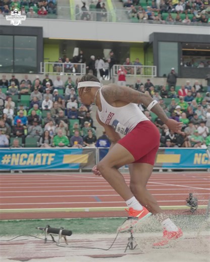 247K views · 1.4K reactions | Men's Triple Jump National Champion  Brandon Green Jr of Oklahoma Track & Field and Cross Country  16.81m (55-2) #NCAATF | NCAA Track & Field | Facebook