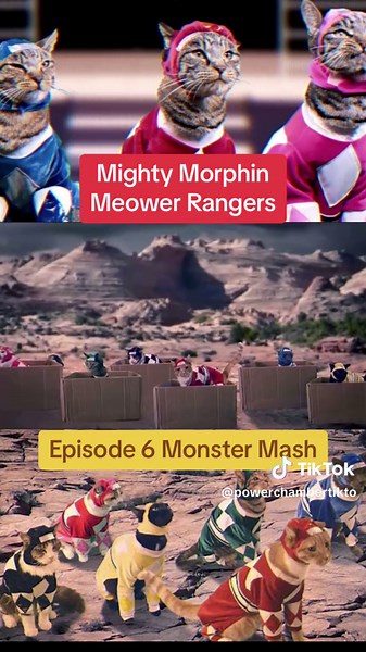 Meow Rangers Monster Mash