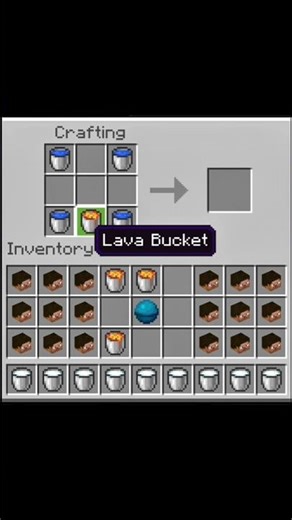 minecraft craft Lava block