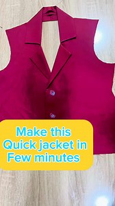 35K reactions · 4.1K shares | Quick jacket sewing tutorial / coat sewing hacks ✂️ | Vincent Abbah | Facebook