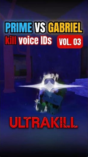 MINOS PRIME & GABRIEL VOICE LINE IDs - Vol. 03 #shorts #forsaken #roblox #forsakenroblox