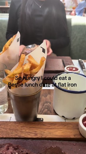 Flat Iron Steak: Bestie Lunch Date at Flat Iron Restaurant