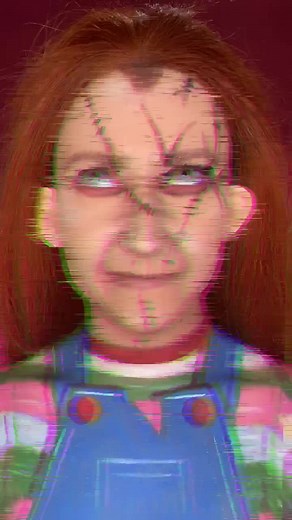 You tell her Chucky 🔪 #chucky #HalloweenAtHome #makeup #makeuptutorial #fyp #foryou