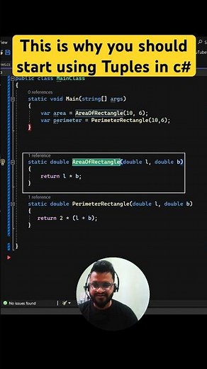 Tuples in C# - a much needed practical explanation #shorts #tuples #coding #csharp