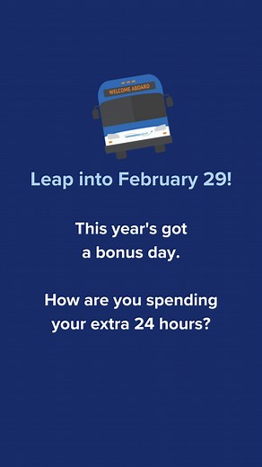 It's a leap year, which means one extra day to get ready for new service on March 30. Take a moment now to check out our new routes and manage your rider alert subscriptions. New to rider alerts? Sign up now at https://communitytransit.org/rideralerts. Read all about the new service (including Swift Orange Line) and check out previews of maps and schedules, at https://communitytransit.org/servicechange | Community Transit