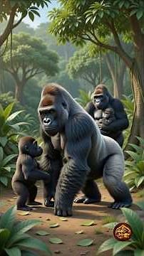 I Am the Gorilla 🦍 | The World’s Largest Primate | Amazing Facts About the Giant of the Forest