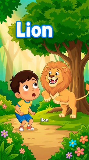 ‪@Indianenglishcartoon‬ Let’s Learn Animal Names 🥳 #englishforkids #cartoon #abcs