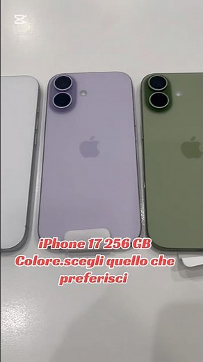 Arrivati iPhone 17 256GB Ricondizionati: Tutti i Colori Disponibili