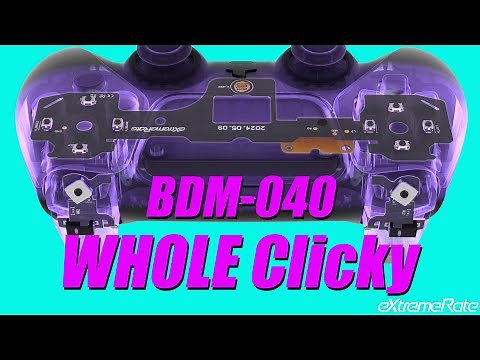 eXtremeRate PS5 DualSense Controller BDM-040 WHOLE Clicky Kit Tutorial