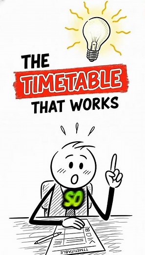 The Only Study Schedule That Actually Works #studytips #StudySchedule #ActiveRecall
