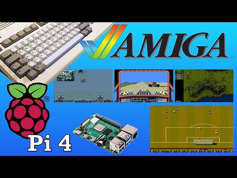 AMIGA Emulator Raspberry Pi 4 FS-UAE Raspbian gameplay test