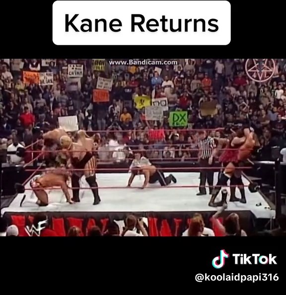Kane Returns to WWE with Carnage and Chaos - 2000 RAW