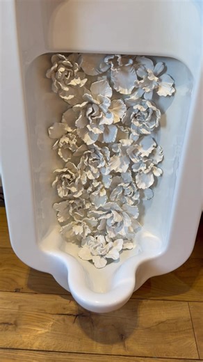 Porcelain in Urinals. #artwork ##arttiktok #trend #stratfordonavon #transmogrification