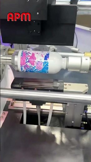 8 Station Cylindrical UV Digital Printer CMYK + White Bottle Printing Machine