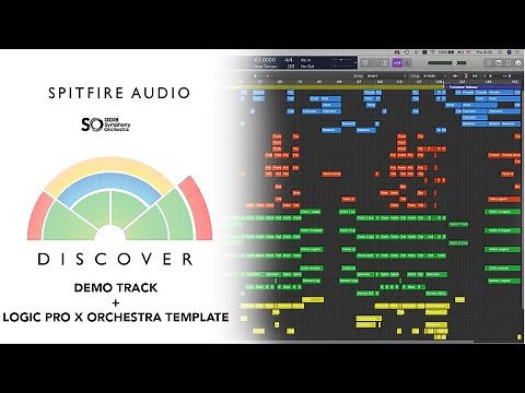 Spitfire Audio BBC Symphony Orchestra Discover Demo + Logic Pro X Orchestra Template #ONEORCHESTRA