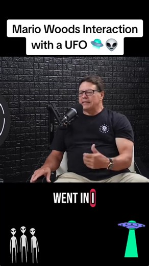 Mario Woods Interaction with a UFO 🛸👽 #aliens #uap #ufo #fyp | Life in the garden