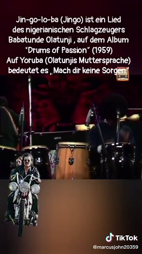 Santana Jingo - Classic Rock with Babatunde Olatunji
