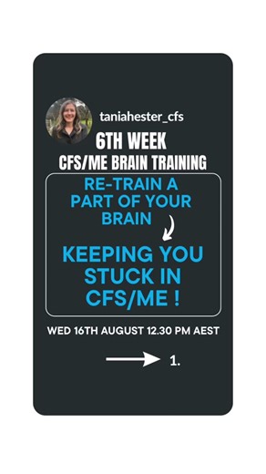 Week 6 - Free CFS/ME Brain Training Boot Camp! #cfs#cfsme#mecfs#chronicfatigue#chronicillness#cfsrecovery