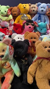 Vintage Ty Beanie Babies Bear Lot: Collectible Stuffed Toys - Etsy