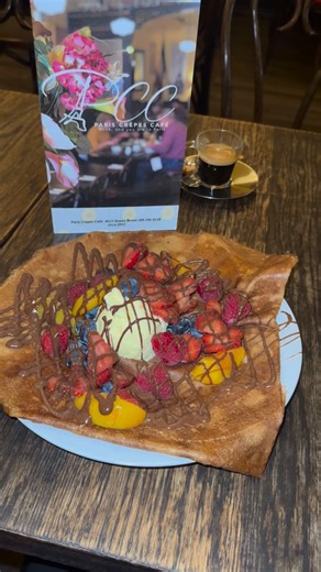 Queen Street Hidden Gems 💎 Ep. 6 Paris Crepes Cafe is a great restaurant to visit if you love to eat when you travel. 🇫🇷 The best part is, you don’t need a plane to get there!✈️ Right on Queen street, you will find this hidden gem that you will wonder why you haven’t visit before. The crepes are delicious and the menus has some delicious options not many restaurants in Niagara offer. 🍽 Add this stop on your list for your next date night! 🌹 #crepes #dessert #livedtnf #downtownniagarafalls #n