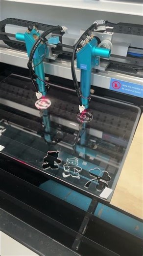 Do you think laser can cut acrylic?#lasercuttingmachine #CNC