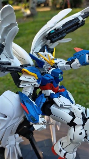Caught a little piece of heaven in this 📸 Gundam Wing in Action #gundam #gunpla