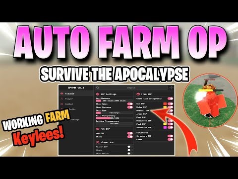 SURVIVE THE APOCALYPSE SCRIPT *NO KEY* AUTO FARM, AUTO PICKUP, KILL AURA ESP & MORE! ✅🥇