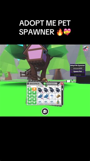 My favorite Script In Adopt Me The Legendary Pet Spawner Dream Pet Script