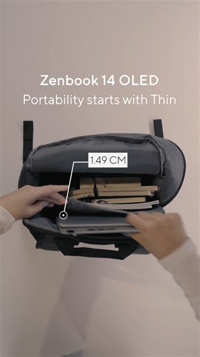 18 reactions | Thin, stylish, and powerful –#ASUS #Zenbook 14 OLED redefines portability as an AI PC at an impressive 1.49 cm thin, making every centimeter count. #NewZenwithAI #ASUS_Egypt | ASUS | Facebook