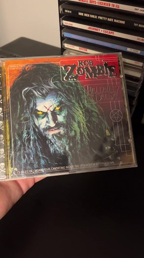 Rob Zombie Hillbilly deluxe August 25, 1998 Industrial metal Geffen records #robzombie#metal#heavymetal#90s#cd#cdcollection#cdcollector#physicalmedia
