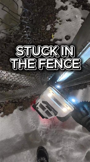 Hilarious Moment: RC Car Stuck in the Fence