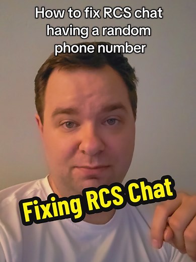 Fixing RCS Chat Phone Number Issues in Google Messages