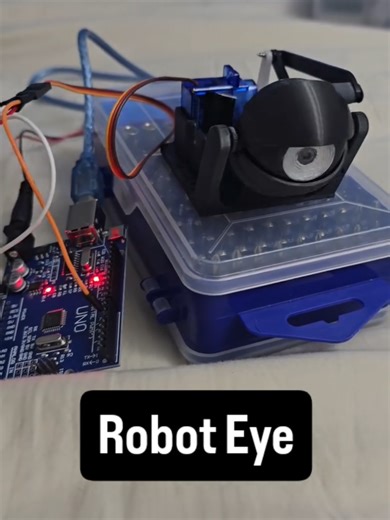 Animatronic eye. #robotics #robot #technology #engineering #robots