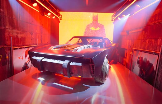 Up-Close Look at Robert Pattinson's Batmobile from 'The Batman' Movie