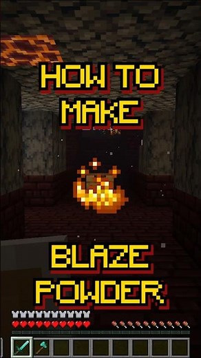 Minecraft: Blaze Powder | Brewing Stand Fuel | Recipe 236