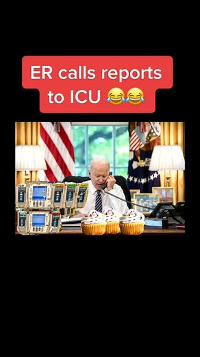 ER calls reports to ICU. 🩺🎥: trollmastersunited 👩‍⚕️ Like our page Nurses BurnOut as we share our stories, offer tips and tricks, and connect with other like-minded individuals who share our passion for nursing. #nurse_lifern #nurseslifern #nurse #nurselife #nurses #nursing #nursesofinstagram #nursepractitioner #nursesrock #registerednurse #nurseproblems #nursingstudent #cardiacnurse #futurern #lpn #futurenurse #travelnurse #scrublife #psychnurse #nurselifern #ernurse #nursinghumor #rn #nursi
