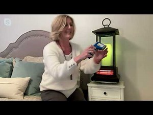 Duraflame 28" Electric Lantern w/ Infrared Heat & Remote on QVC