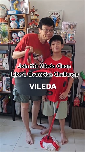 Sing Yee 🇸🇬🇲🇾｜recipe｜food/product review｜food art | bento | on Instagram: "Cleaning just got a whole lot easier at home — even my kids can help now! 😍@Viledasg Easy Wring & Clean Turbo Spin Mop & Bucket Set has completely changed the way we clean. The 360° foot-pedal spin wringer does all the hard work for you, and the microfibre mop removes over 99% of bacteria with just water. No squeezing, no splashing, no drama… just fast, effortless cleaning. ✨ It works on all hard floors — wood, tiles