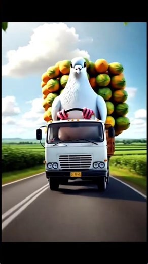 🚜🕊 Farmer and Pigeon Drink Sugarcane Juice Together! 😯🥤 #subscribe #viralvideo #like