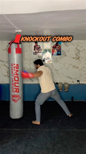 Knockout Combo Tutorial 🥊 | Fight Ending Boxing Combination for Beginners #knockoutcombo