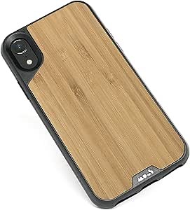 Mous - Protective Case for iPhone XR - Limitless 2.0 - Bamboo - Screen Protector Included