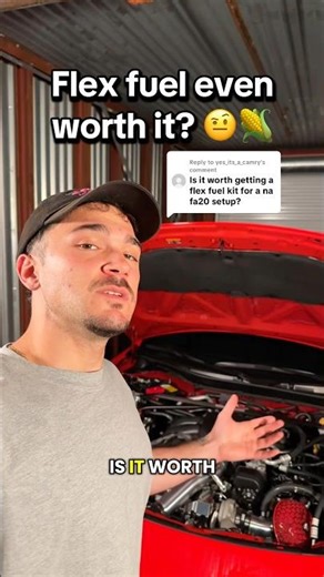 Flex fuel even worth it for NA setup? 🌽