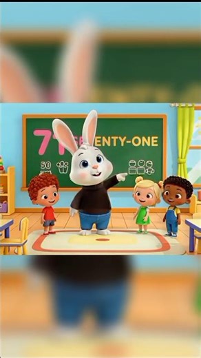 🐰 Learn Number 71 with Bunny | Counting for Kids | 3D Animation | Nursery Rhymes Village