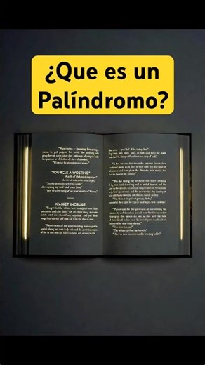 💬 ¿Qué es un palíndromo y por qué fascina tanto? #thebside #curiosidadescuriosas #sabiasque