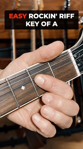 72K views · 550 reactions | Easy riff in A. After I recorded this, I got a thought - "didn't I do something similar in a video a few months ago"? I went to look, and sure enough - I did record something similar. As a matter of fact, it was the EXACT same riff! I'm getting forgetful.  That time, I used a cleaner tone on a strat. This time, it's a humbucker guitar with a rock tone. Déjà vu! #easyriffs #guitarriffs | Master Guitar Academy | Facebook