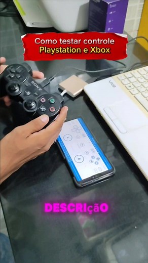 Como Testar Controle de PlayStation e Xbox com App