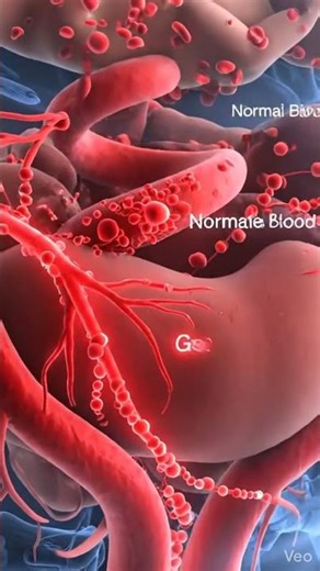 3D animated how maternal blood circulation supports the placenta and the developing baby.#ai #3d #